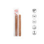 Dildo realistico doppio vaginale anale Size Queen Double Dong 17 Inch caramel