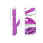 Vibratore rabbit vaginale clitoride in silicone reale Elite Thrusting Rabbit