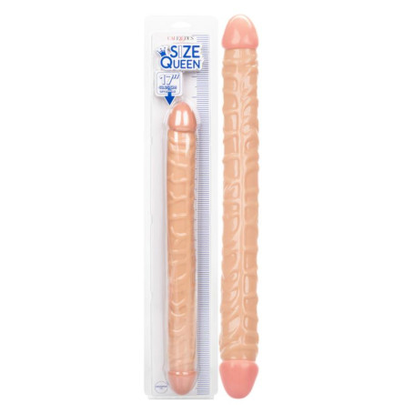 Dildo realistico per doppia penetrazione vaginale anale Size Queen Double Dong 17 Inch