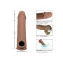 Guaina fallica indossabile per allungamento pene Life-Like Extension 8 Inch brown