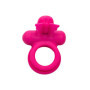 Anello fallico vibrante doppio in silicone Butterfly Dual Ring