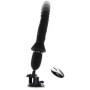 Vibratore in silicone realistico vaginale anale con ventosa Magnum Opus Thruster Pro