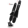 Vibratore in silicone realistico vaginale anale con ventosa Magnum Opus Thruster Pro