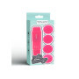 Stimolatore vibrante vaginale anale clitoride funky massager pink