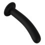 Dildo piccolo con ventosa in silicone Anal Dildo black