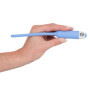 Dilatatore uretrale vaginale vibrante in silicone Silicone Dilator blu