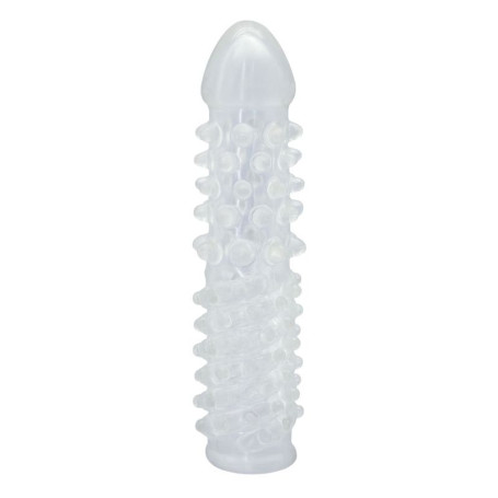 Guaina fallica timeless more prolunga trasparente per pene