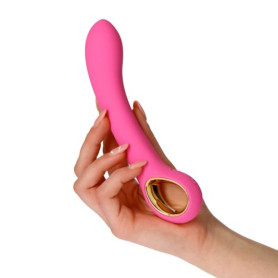 Vibratore in silicone ricaricabile fallo liscio vaginale anale dildo vibrante