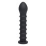 Dildo anale in silicone Ribbed Dong Easy-Lock 19 cm