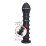 Dildo anale in silicone Ribbed Dong Easy-Lock 19 cm