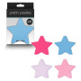 Copricapezzoli a forma di stella nipple Pasties Star II 4 pair