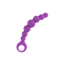 Dildo anale a sfere in silicone butt plug Bubble chain Lilla