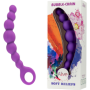 Dildo anale a sfere in silicone butt plug Bubble chain Lilla