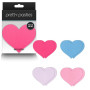 Copricapezzoli a forma di cuore nipple Pasties heart set 4pz