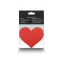 Copricapezzoli a forma di cuore Pasties Glitter Hearts 2 Pair