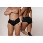 Slip con vibrazione imbracatura Vibrating Strap-on Brief Black