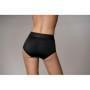 Slip con vibrazione imbracatura Vibrating Strap-on Brief Black