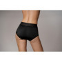 Slip con vibrazione imbracatura Vibrating Strap-on Brief Black