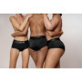 Slip con vibrazione imbracatura Vibrating Strap-on Brief Black