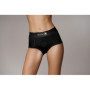 Slip con vibrazione imbracatura Vibrating Strap-on Brief Black