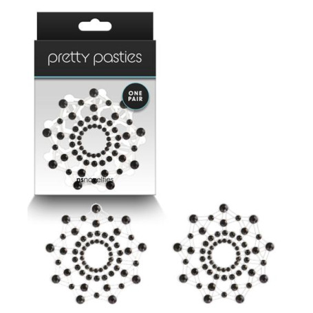 Copricapezzoli sexy con strass nipple Pasties Charm III