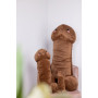 Peluches a forma di pene Penis Plushie 60 cm Brown