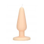 Candela divertente Scandalous Candles Butt Plug Flesh