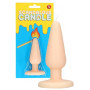 Candela divertente Scandalous Candles Butt Plug Flesh