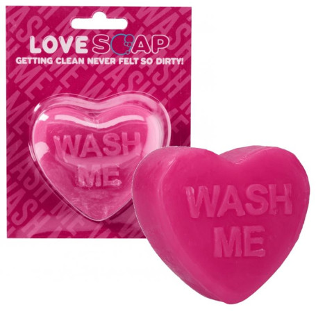 Sapone per le mani saponetta a forma di cuore Heart Soap Wash Me