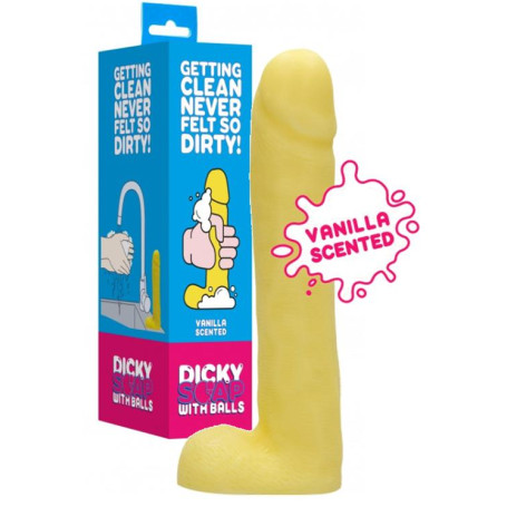 Sapone profumato per le mani divertente Dicky Soap With Balls Vanilla