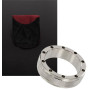 Anello fallico ritardante in acciaio COOL and KNURL C-Ring 15 x 55 mm