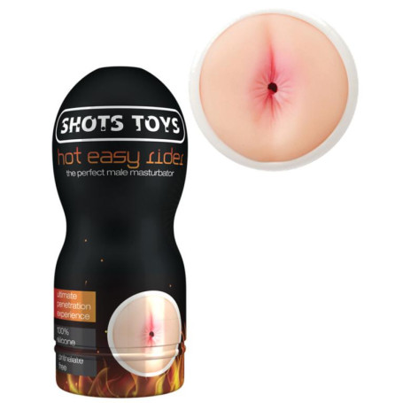 Masturbatore uomo ano finto riscaldante Easy Rider Hot Masturbator