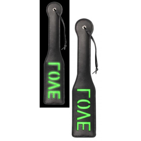 Sculacciatore spanker "Love'' Paddle Glow in the Dark