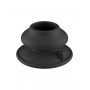 Plug vibrante in vetro dilatatore anale con ventosa Stretchy Glass Vibrator
