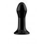 Plug vibrante dilatatore anale in vetro con ventosa Pluggy Glass Vibrator