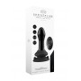 Plug vibrante dilatatore anale in vetro con ventosa Pluggy Glass Vibrator