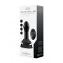 Plug vibrante dilatatore anale in vetro con ventosa Pluggy Glass Vibrator