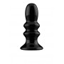 Plug anale vibrante in vetro con ventosa Ribbly Glass Vibrator