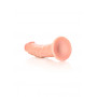 Fallo Big vaginale anale realistico con ventosa curved dildo 20.5 cm pink