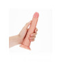 Fallo realistico maxi con ventosa vaginale anale slim dildo 20.5 cm pink