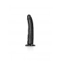 Fallo anale vaginale maxi con ventosa realistico slim dildo 20.5 cm black