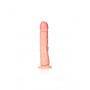 Fallo vaginale enorme realistico anale con ventosa curved dildo 25.5 cm pink