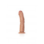 Fallo BIG anale vaginale con ventosa enorme realistico curved dildo 25.5 cm tan