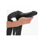 Dildo realistico anale cavo fallo vaginale indossabile Hollow Strap-on without Balls - 6'' / 15,5 cm - Black