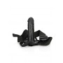 Dildo realistico anale cavo fallo vaginale indossabile Hollow Strap-on without Balls - 6'' / 15,5 cm - Black