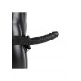 vibratore realistico anale dildo vaginale vibrante cavo indossabile vibrating hollow strap on no balls 8 20.5 cm black