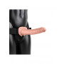 Dildo anale cavo fallo realistico vaginale indossabile Hollow Strap-on without Balls - 10'' / 24,5 cm - Flesh