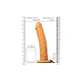 Dildo realistico cavo fallo vaginale anale indossabile Hollow Strap-on without Balls - 10'' / 24,5 cm - Tan