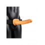 Dildo realistico cavo fallo vaginale anale indossabile Hollow Strap-on without Balls - 10'' / 24,5 cm - Tan