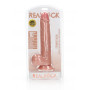 Fallo XXL realistico grande con ventosa e testicoli vaginale anale Straight dildo 10" rosa